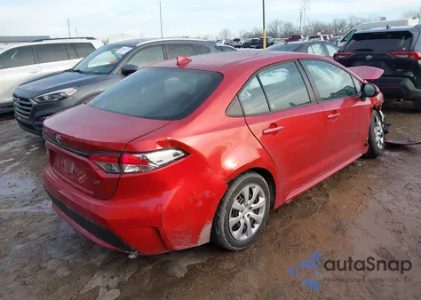 2020 Toyota Corolla Le из США, поврежденный, VIN 5YFEPRAE6LP032087